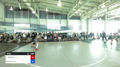 101 lbs Rr Rnd 3 - Laker Nau Rarick, Westlake vs Rian Eum, Savage House WC