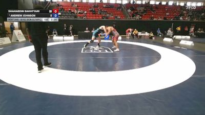 92 kg (non-olympic) Cons. Semi - Shahabdin Bakhtyari, Edmonton WC vs Andrew Johnson, Unaffiliated