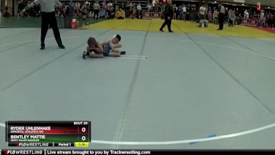 75 lbs Round 2 - Ryder Uhlenhake, Immortal Athletics WC vs Bentley Mattie, West Salem Bangor