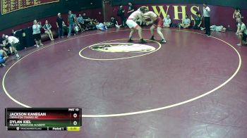 218 lbs Cons. Semi - Dylan Kiel, Folsom Wrestling Academy vs Jackson Kanegan, Creighton Trained WC