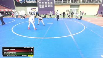 113 lbs Semifinal - Gavin Landers, Immortal Athletics WC vs Ethan Sharp, Utah