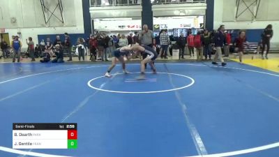 139 lbs Semifinal - Byron Dearth, Parkersburg South-WV vs Jude Gentile, Franklin Regional