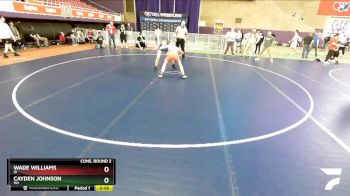 126 lbs Cons. Round 2 - Wade Williams, ID vs Cayden Johnson, MO