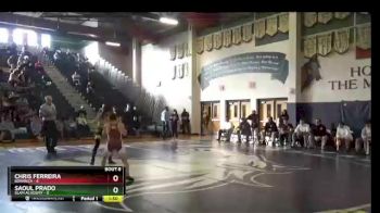 113 lbs Champ Round 2 - Chris Ferreira, Bonanza vs Saoul Prado, SLAM Academy