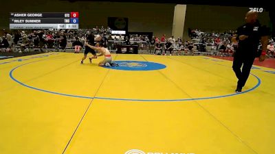 138 lbs Cons. Sub-quarters - Asher George, G1 Training Center vs Riley Sumner, Team Missouri Select