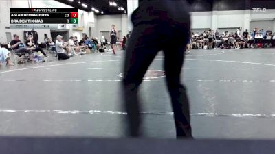 150 lbs Round 3 (6 Team) - Aslan Demarchiyev, C2X Academy vs Braiden Thomas, The Factory