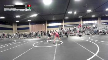 157 lbs Round Of 32 - Gavin Meraw, Oso Way WC vs Damen Vollmer, Temecula Valley HS