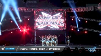 FAME All Stars - Midlo - Lady Crush [2018 International Senior (Provisional) 4 Day 2] JAMfest Cheer Super Nationals