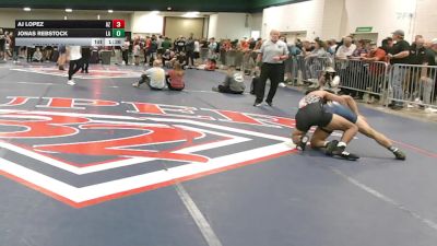 138 lbs Consi Of 64 #2 - Aj Lopez, AZ vs Jonas Rebstock, LA