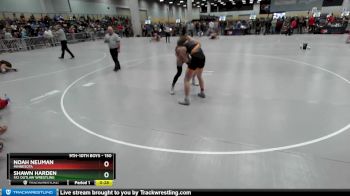 150 lbs Cons. Round 3 - Noah Neuman, Minnesota vs Shawn Harden, 512 Outlaw Wrestling