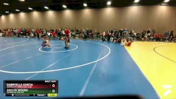 101-112 lbs Round 1 - Zaylyn Woods, Sisters On The Mat vs Gabryella Garcia, Alamo City Wrestling Club