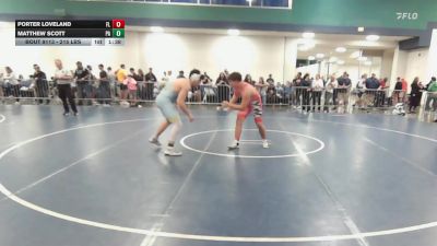 215 lbs Consi Of 32 #2 - Porter Loveland, FL vs Matthew Scott, PA