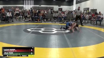 70 lbs Round 2 (8 Team) - Cruz Moss, Patriots Wrestling Club vs Lucas Parish, Gotcha Illinois (IL)