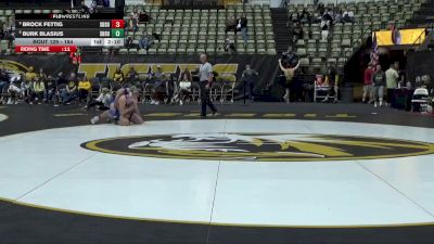 184 lbs Cons. Semi - Burk Blasius, South Dakota State vs Brock Fettig, South Dakota State