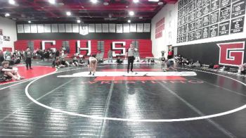 113 lbs Round 5 (12 Team) - Zane Fabrizius, American Falls vs Mason Butler, Fruitland