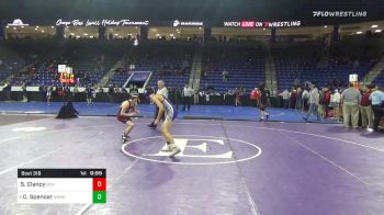 113 lbs Prelims - Sean Clancy, Boston College vs Colby Spencer, Nashua South