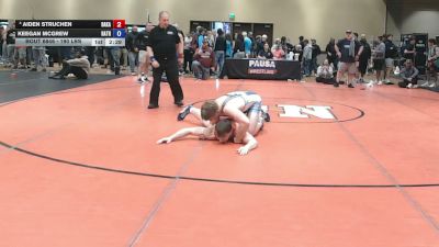 190 lbs Cons. Sub-semis - Aiden Struchen, Bad Karma vs Keegan McGrew, Haines Trained
