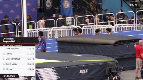 High School Boys' 4x200m Relay, Finals 13