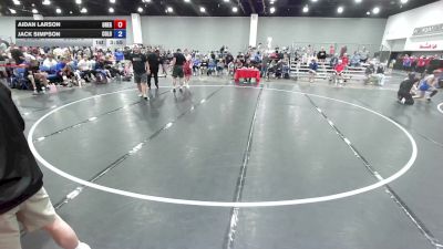 138 lbs Aidan Larson, Team Oregon vs Jack Simpson, Team Colorado FS