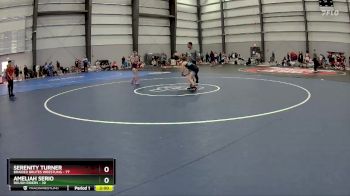 106 lbs Round 3 - Ameliah Serio, Rough Riders vs Serenity Turner, Braided Brutes Wrestling