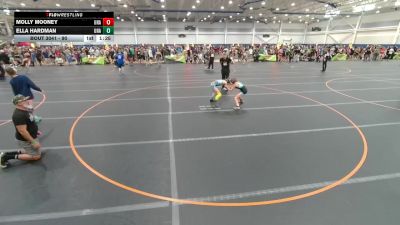 90 lbs Round 3 - Ella Hardman, Unattached vs Molly Mooney, Unattached