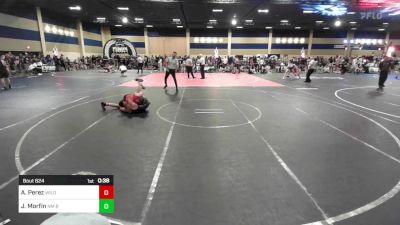 138 lbs Consi Of 16 #2 - Aiden Perez, Wildcat WC/DYWC vs Jayden Morfin, NM BadBoyz