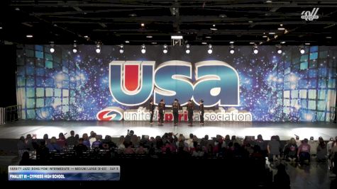 Finalist #1 - Cypress High School [2026 Varsity Jazz (Song/Pom) Intermediate -- Medium/Large (8-23) Day 5] 2026 USA Spirit Nationals & Collegiate Championships