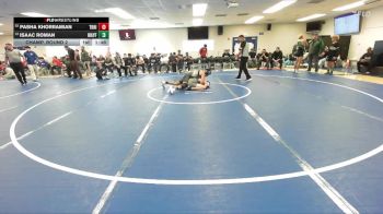 138 lbs Champ. Round 2 - Pasha Khorramian, Trabuco Hills vs Isaac Roman, Mayfair