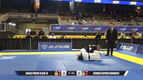 Rodrigo Raposo Rodrigues vs Harold Wayne Clark Jr 2026 Pan Jiu Jitsu IBJJF Championship