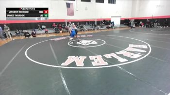 144 lbs Cons. Round 5 - James Tverdek, Frankfort (LINCOLN-WAY EAST) vs Vincent Konecki, YORKVILLE (HS)