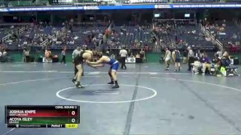 3 lbs Cons. Round 2 - Joshua Knipe, West Carteret vs Acoya Isley, Orange