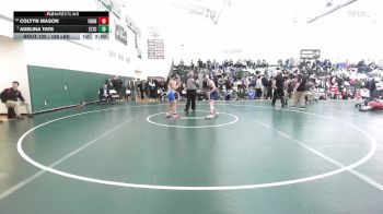 126 lbs Round Of 16 - Coltyn Mason, Foran vs Adelina Tate, Ellis Tech