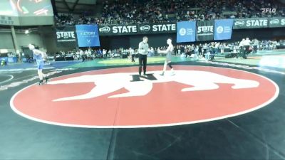 Boys 1A 106 lbs Cons. Round 4 - Clancy Olson, Riverside vs Connor Olson, Elma