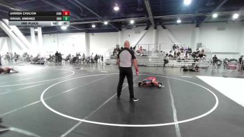 57 lbs 2nd Place - Jarren Chacon, Juggernaut WC vs Israel Jimenez, Grindhouse WC