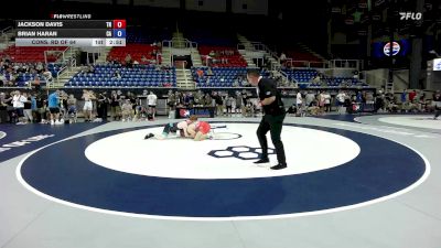 190 lbs Cons. Rd Of 64 - Jackson Davis, TN vs Brian Haran, CA