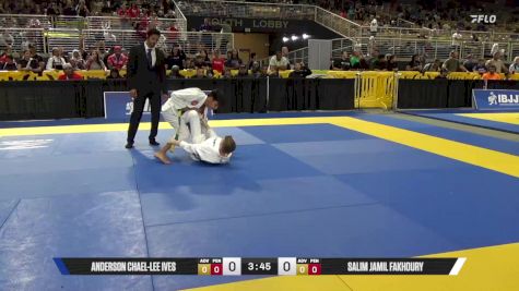 Anderson Chael-Lee Ives vs Salim Jamil Fakhoury 2025 Pan Kids Jiu-Jitsu IBJJF Championship