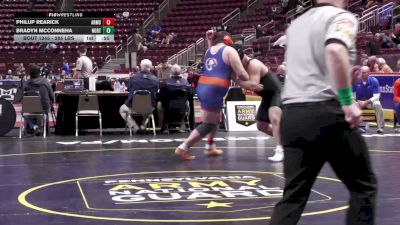 285 lbs Consi 3 - Philup Rearick, Armstrong vs Bradyn McConneha, North Allegheny