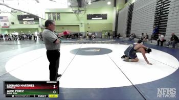 157 lbs Semifinal - Aldo Perez, EAGLE ROCK vs Leonard Martinez, FRANKLIN