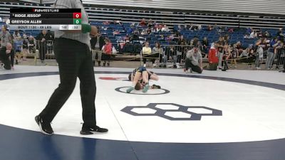 49 lbs Cons. Sub-semis - Ridge Jessop vs Greyson Allen