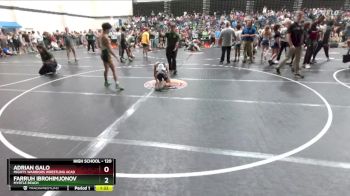 120 lbs Round 2 - Adrian Galo, Mighty Warriors Wrestling Acad vs Farruh Ibrohimjonov, Myrtle Beach