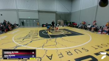 132 lbs Round 2 (8 Team) - Hannah Blyveis, Michigan Red vs Sian Rogers, Indiana