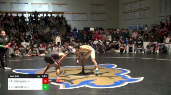 129 lbs Final - Antonio Rodriguez, Los Gatos vs Ronnie Ramirez, Walnut