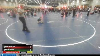 53 lbs Quarterfinal - Kasyn Smith, IA vs Gavin Antoni, MN