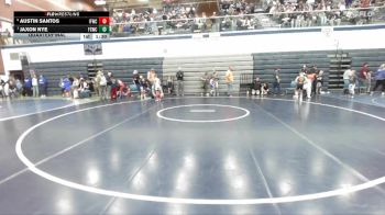 77 lbs Quarterfinal - Jaxon Nye, Fighting Squirrels Wrestling Club vs Austin Santos, Idaho Falls Wrestling Club