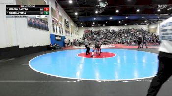 125 Girls Cons. Round 2 - Melody Castro, Morse vs Brianna Tapia, Calexico