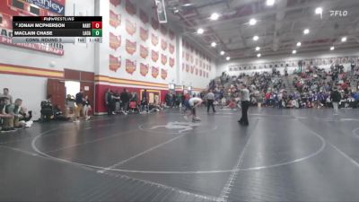 120 lbs Cons. Round 2 - Maclain Chase, Lake Catholic vs Jonah Mcpherson, Hartland