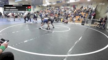 144 lbs Champ. Round 3 - Owen Abenes, Los Osos vs Tony Membreno, Laguna Hills