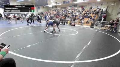 144 lbs Champ. Round 3 - Owen Abenes, Los Osos vs Tony Membreno, Laguna Hills