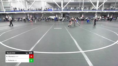 157 lbs Round Of 64 - Nico Romero, Brown vs Josh Palacio, Air Force Academy