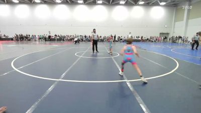 56 lbs Rr Rnd 1 - Dominic Paparello, CTWHALE Narwhal - EL vs Lucy Milgrim, PA Revival - EL